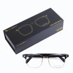 Classic Multicolor Full-Rim Frame Glasses with Optical Lenses Smart Temples Replaceable with Regular Ones Adaptive Smart Audio - Image 6