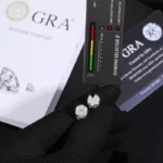 Low-allergenic Hiphop Jewelry Honeycomb Earrings Made of 925 Sterling Silver, Factory Direct Sale, Accompanied by Certificate - Image 6