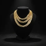 Wholesale 22mm Iced Out Cuban Link Chain Necklace 18K Gold Plated Solid Copper Miami Hip Hop Jewelry With Certificate - Image 2