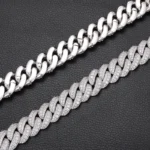 Wholesale Price of Trendy Hip-hop Style Jewelry 5A Zircon Cool Design 18mm Copper 18K Gold Plated Link Chain Unisex Party - Image 6
