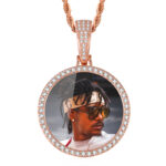 Customized Copper Memory Pendant Necklace with Zircon Hip-hop Photo Box Christian Religious Picture Pendant - Image 6
