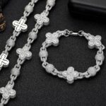 Hip Hop Round Bead Bracelet - S925 Silver Moissanite Chain & Link Bracelet for Men & Women, Custom Luxury Jewelry - 图片 3
